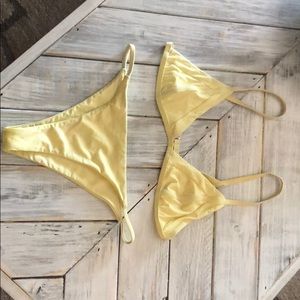 Yellow Bikini
